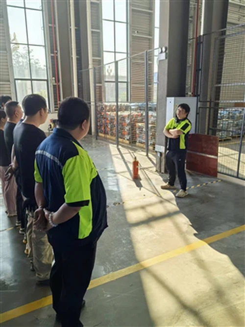 Chongqing Wanggeng Yangın Tatbikatları